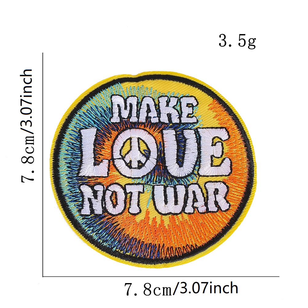 Anti War Make Love Not War Emb – обзор и цена Embroidery Jacket Jeans