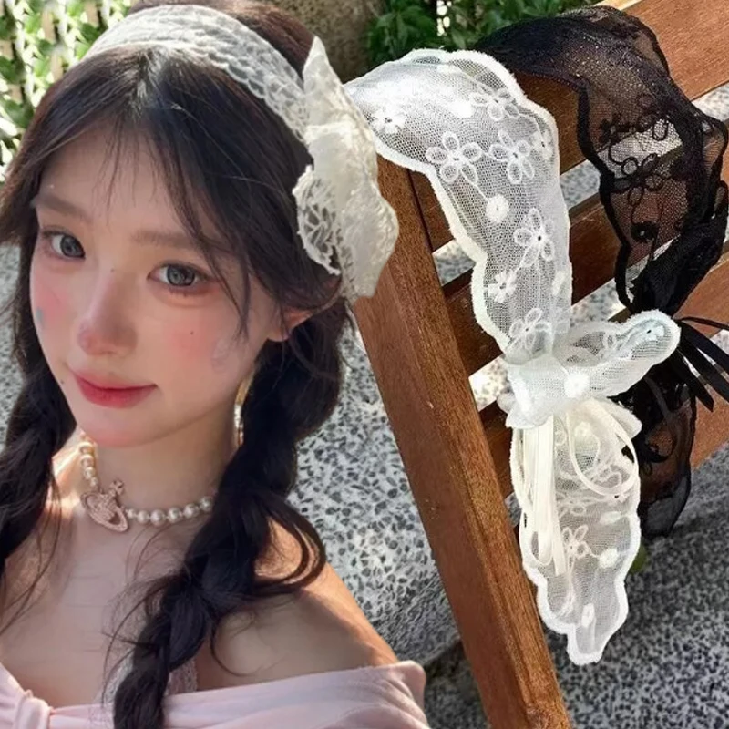 New Vintage Pastoral Lace Hair – обзор и цена Embroidery Ribbon