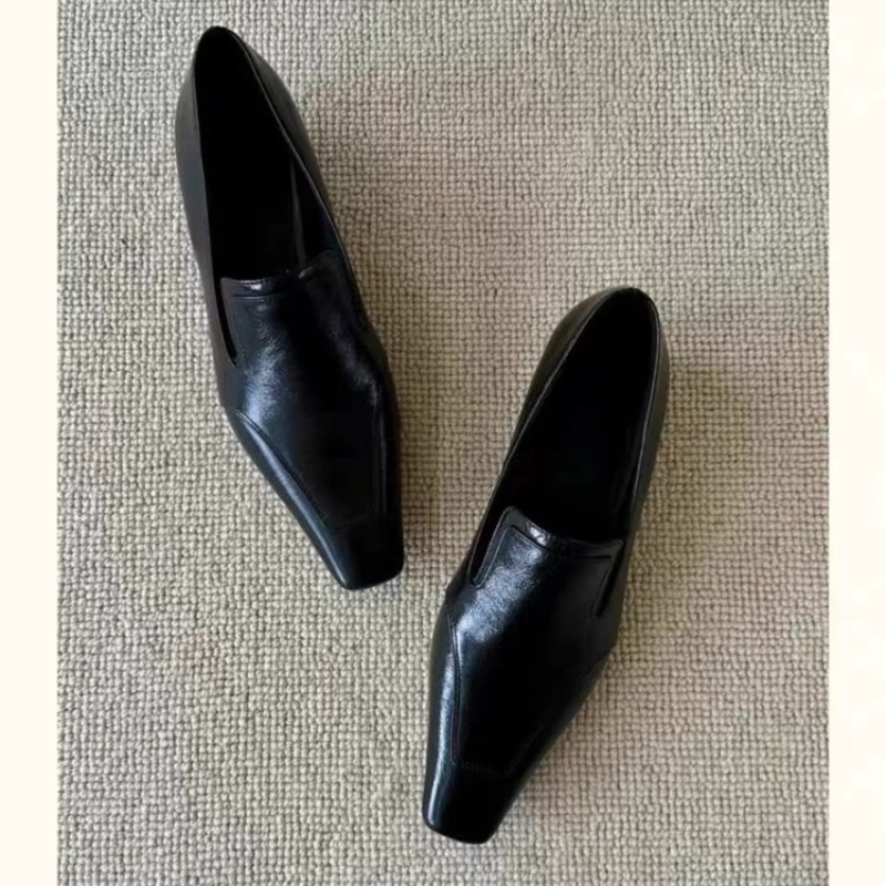 Retro Square Toe Deep Mouth Sl – обзор и цена Embroidery Flat Shoes