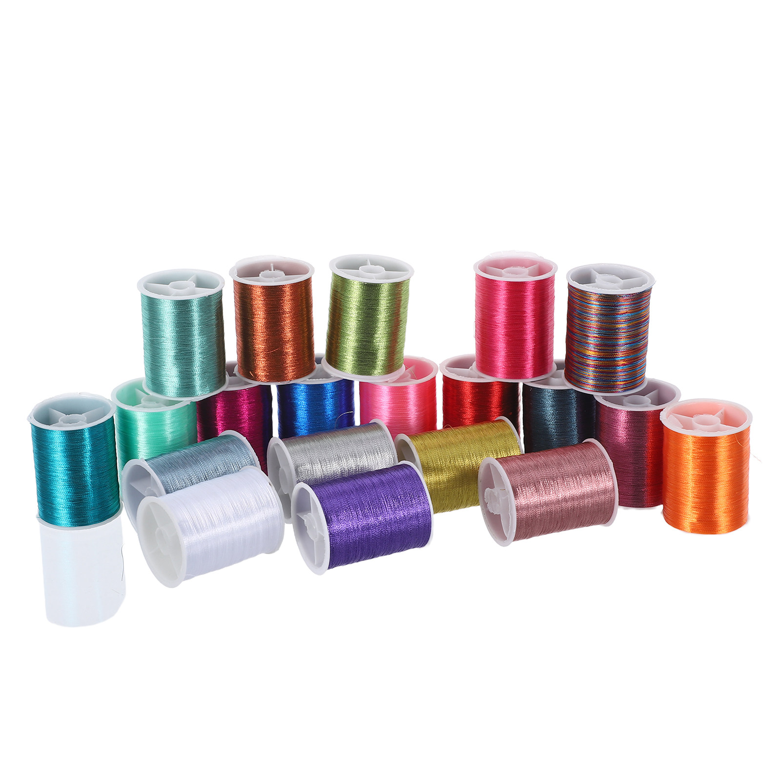Metallic Embroidery Thread Set – обзор и цена Embroidery And Quilting