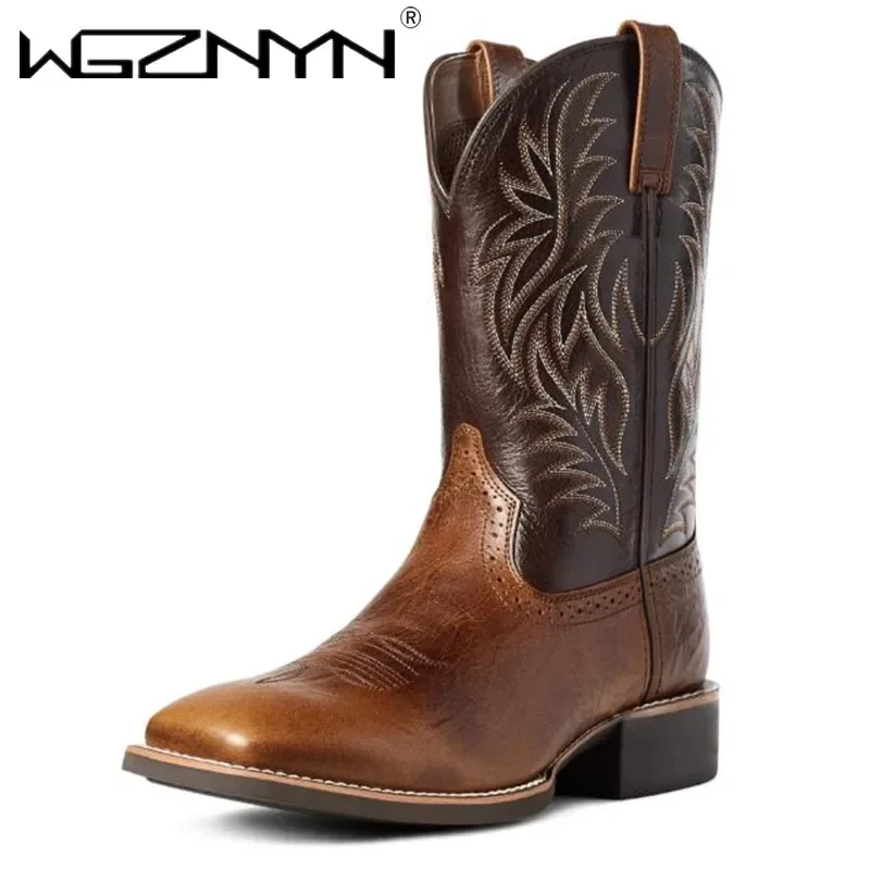 Men High Boots Embroidery Retr – обзор и цена Embroidery Design Free