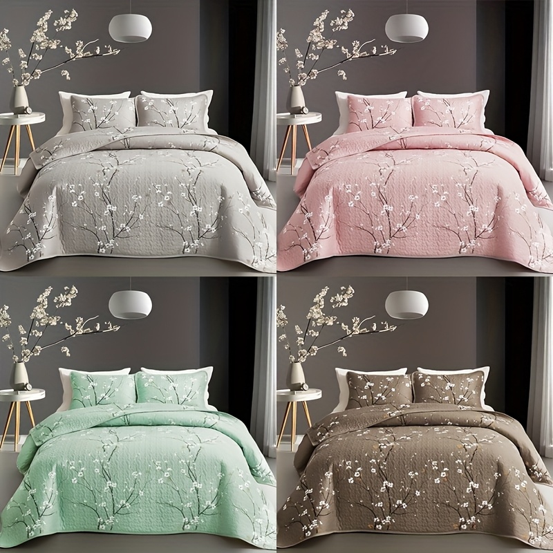 us2/3pcs Multicolour Tree Bran – обзор и цена Embroidery Quilt Cover
