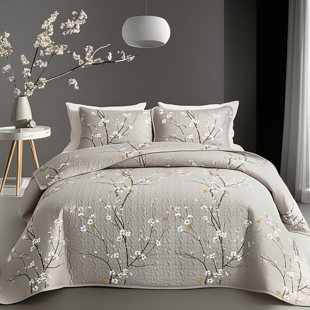 us2/3pcs Multicolour Tree Bran – обзор и цена Embroidery Quilt Cover