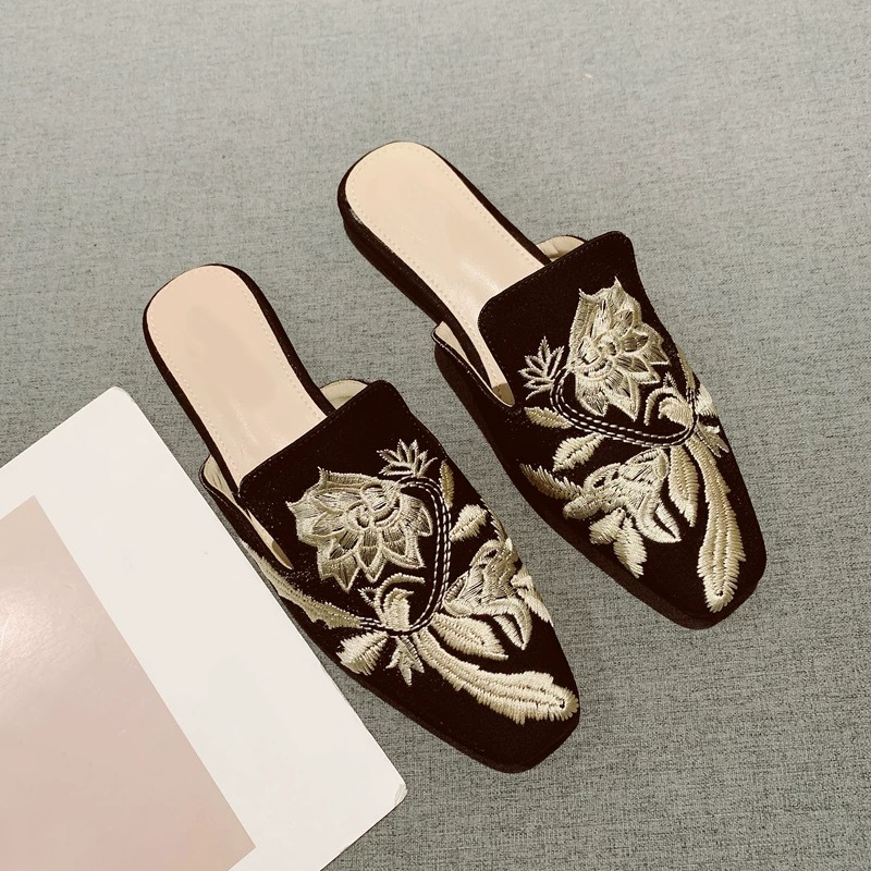 2026 New Womens Shoe Retro Emb – обзор и цена Embroidery Design Free