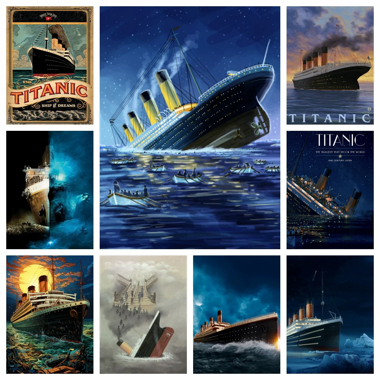 The Titanic Diamond Painting F – обзор и цена Embroidery Kit Set