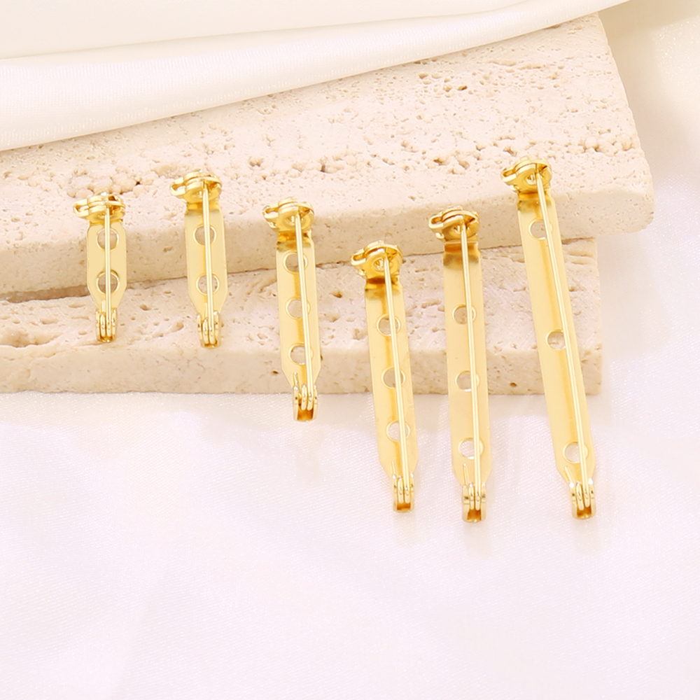 10pcs 17-45mm Brooch Clip Base – обзор и цена Embroidery Simple