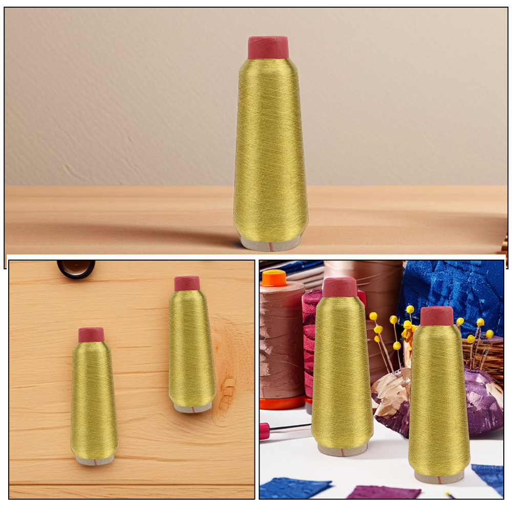 2 Rolls Metallic Golden Glitte – обзор и цена Embroidery And Quilting