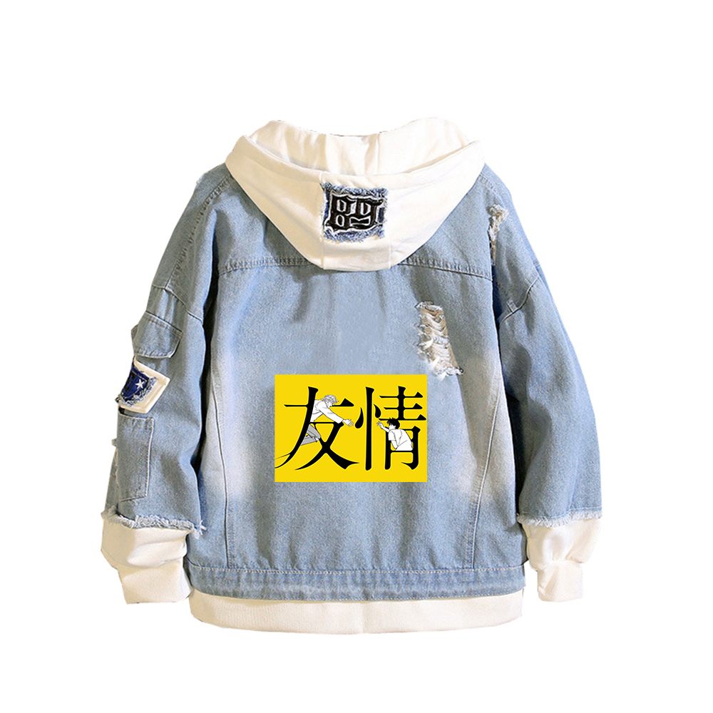 BANANA FISH Demin Jacket Anime – обзор и цена Embroidery Jacket Jeans