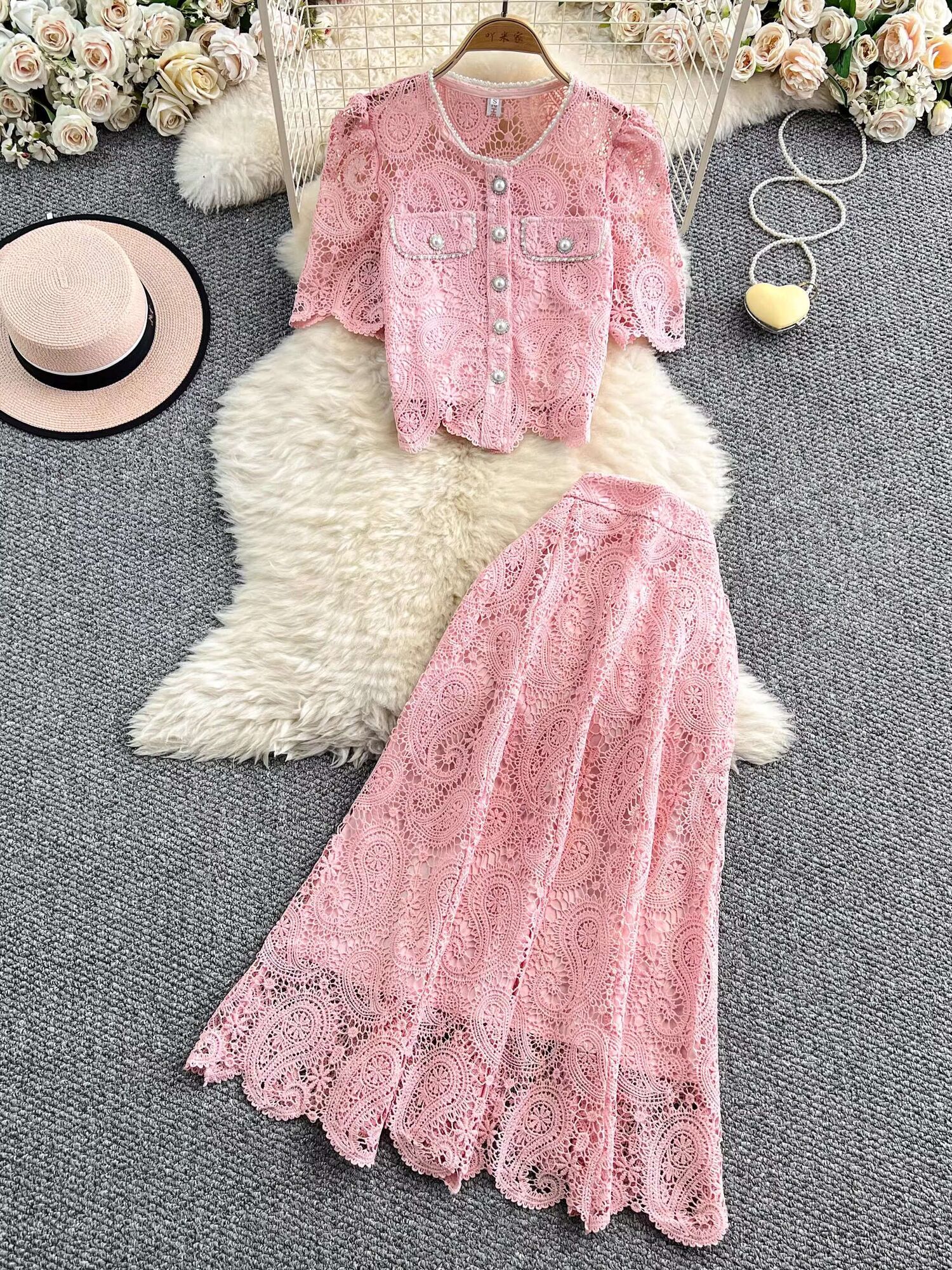 Elegant Pearl Long Dress Suits – обзор и цена Embroidery Uniform