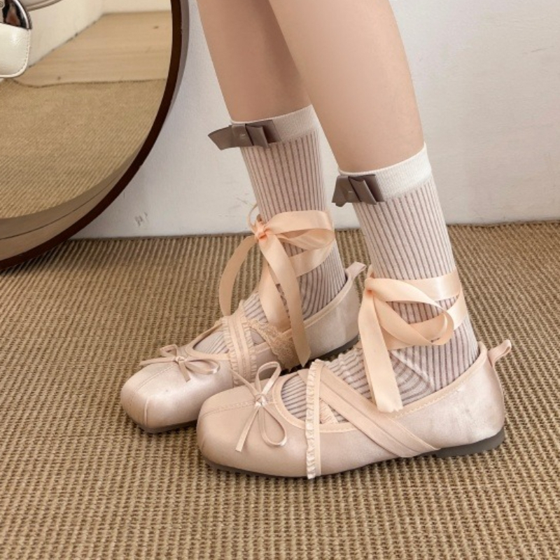 New Spring Comfortable Lace-up – обзор и цена Embroidery Flat Shoes