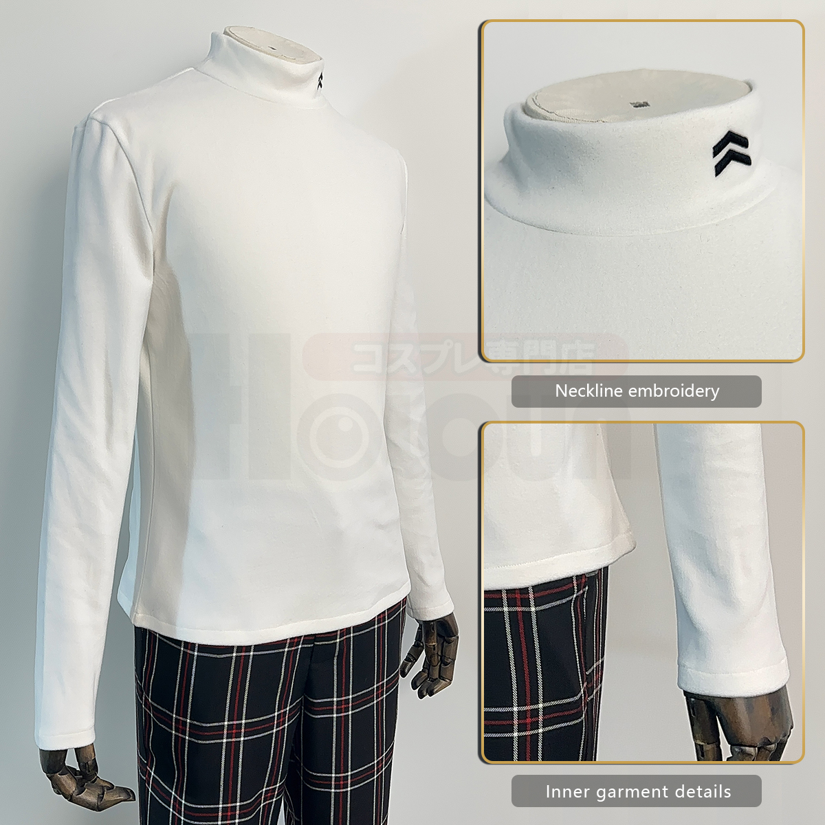 HOLOUN Ren Amamiya Cosplay Cos – обзор и цена Embroidery Uniform