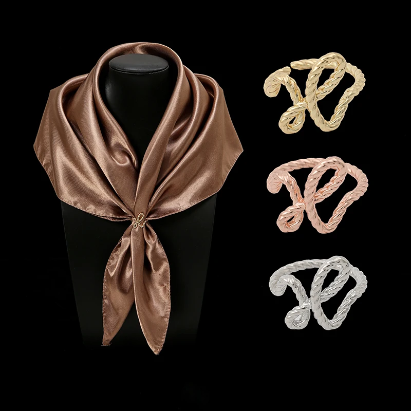 Fashion Metal Scarf Buckle But – обзор и цена Embroidery Simple