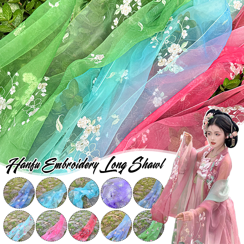 Embroidery Silk Ribbon Gradien – обзор и цена Embroidery Ribbon