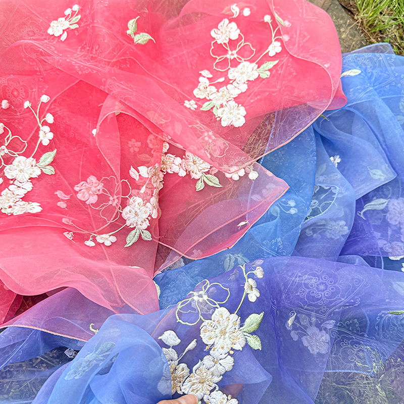 Embroidery Silk Ribbon Gradien – обзор и цена Embroidery Ribbon