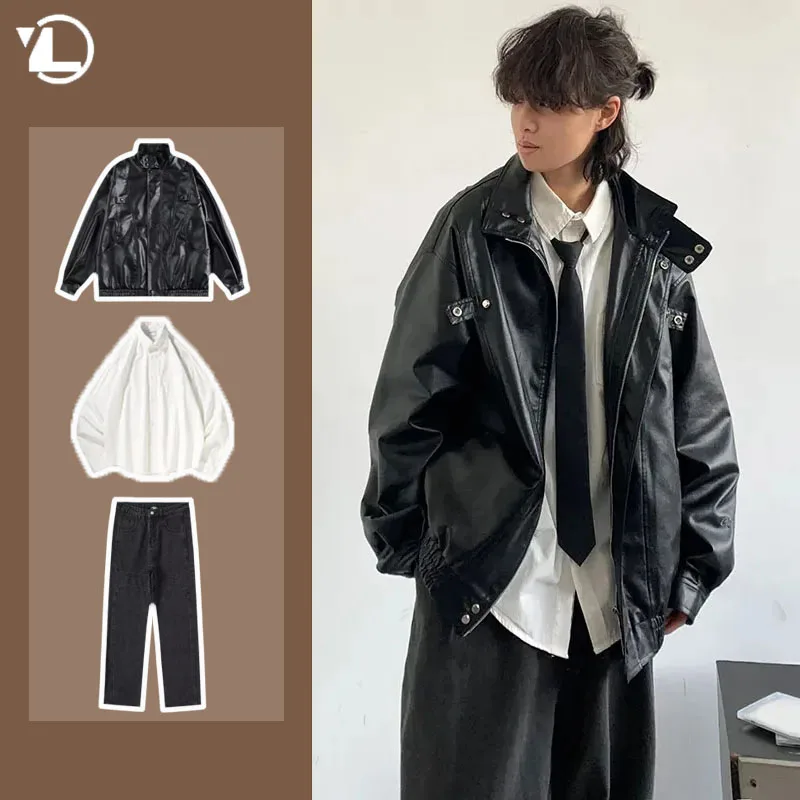 Retro 3-piece Set Men Women Lo – обзор и цена Embroidery Jacket Jeans
