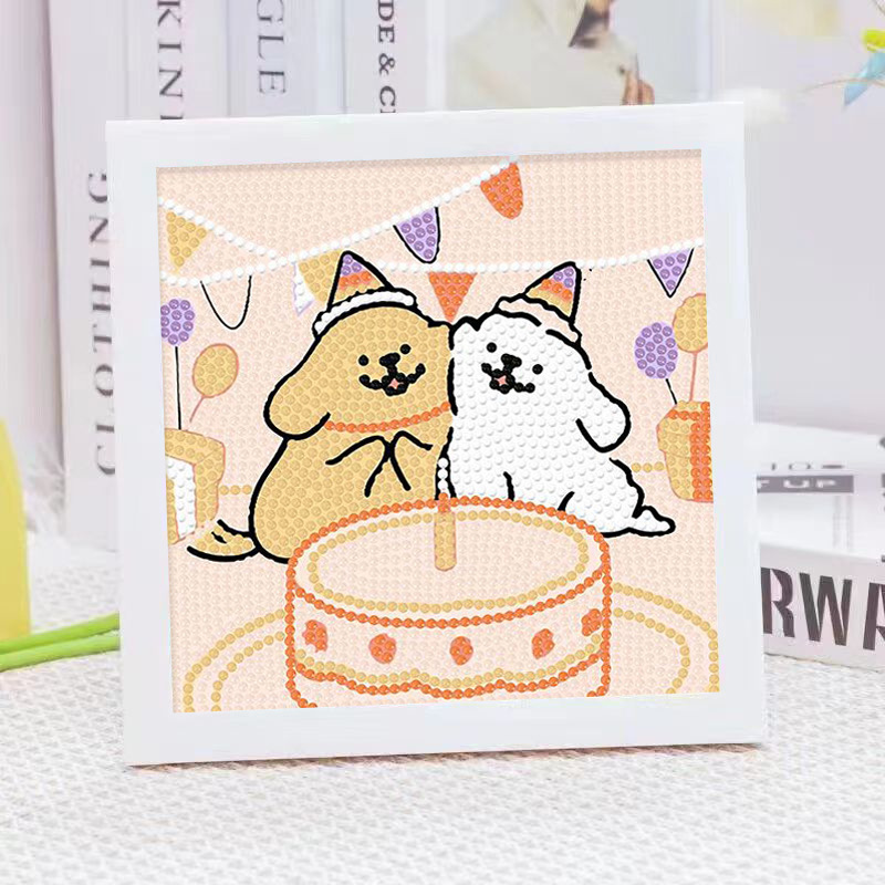 Cartoon Line Puppy Crystal Dia – обзор и цена Embroidery Frame