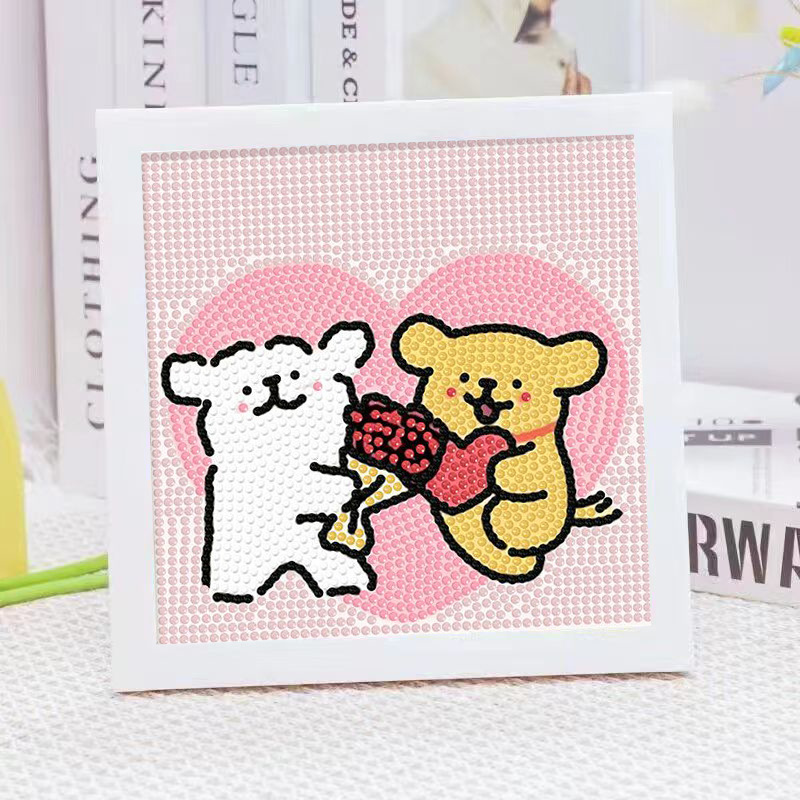 Cartoon Line Puppy Crystal Dia – обзор и цена Embroidery Frame
