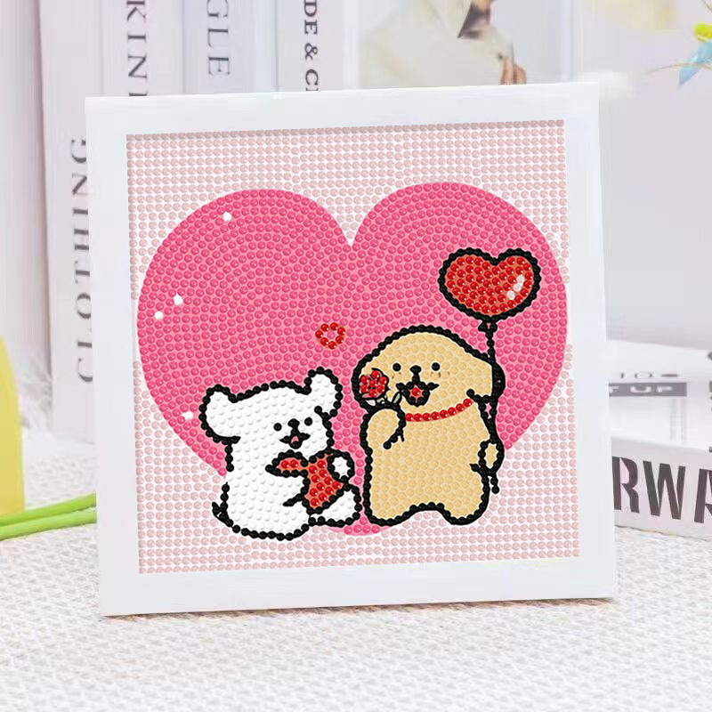 Cartoon Line Puppy Crystal Dia – обзор и цена Embroidery Frame