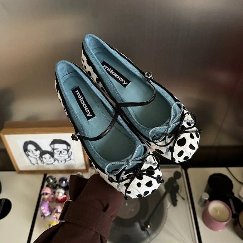 2026French Flat Bottomed Rotun – обзор и цена Embroidery Flat Shoes