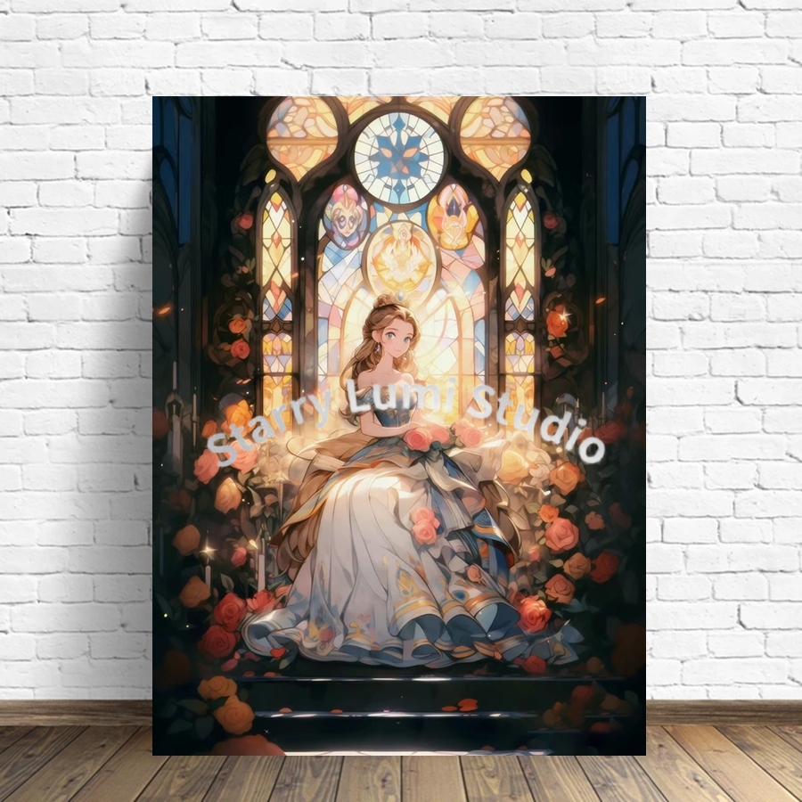 Cute Cinderella Castle 5D Full – обзор и цена Embroidery Kit Set