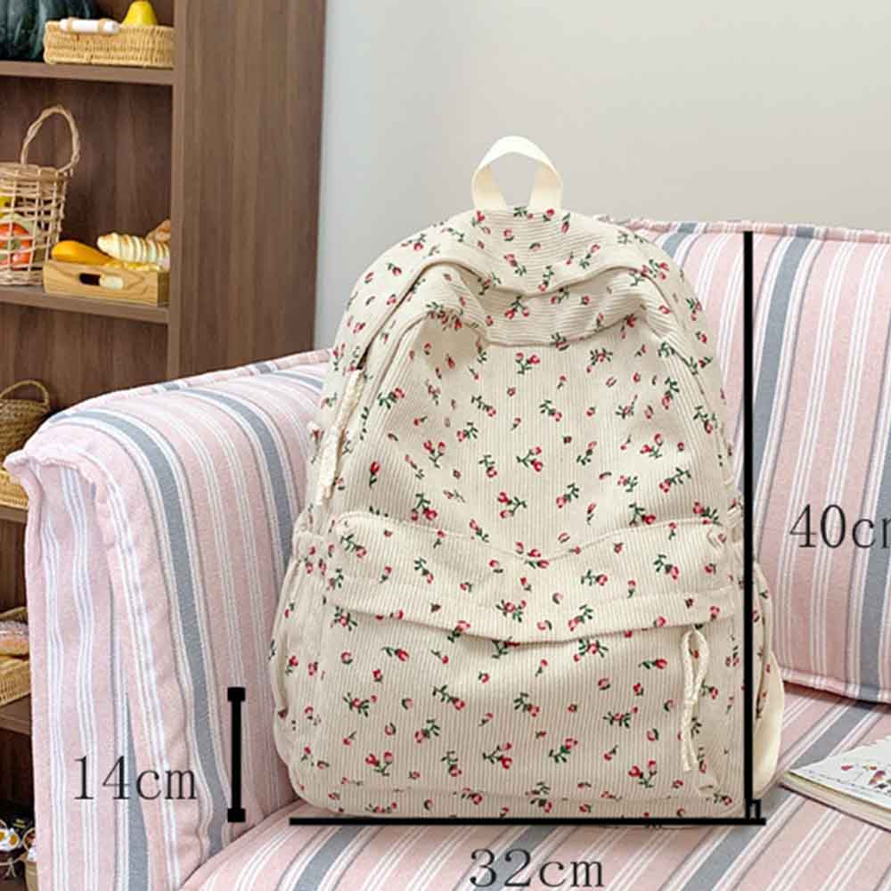 Ins Corduroy Printed Backpack, – обзор и цена Embroidery Name Designs