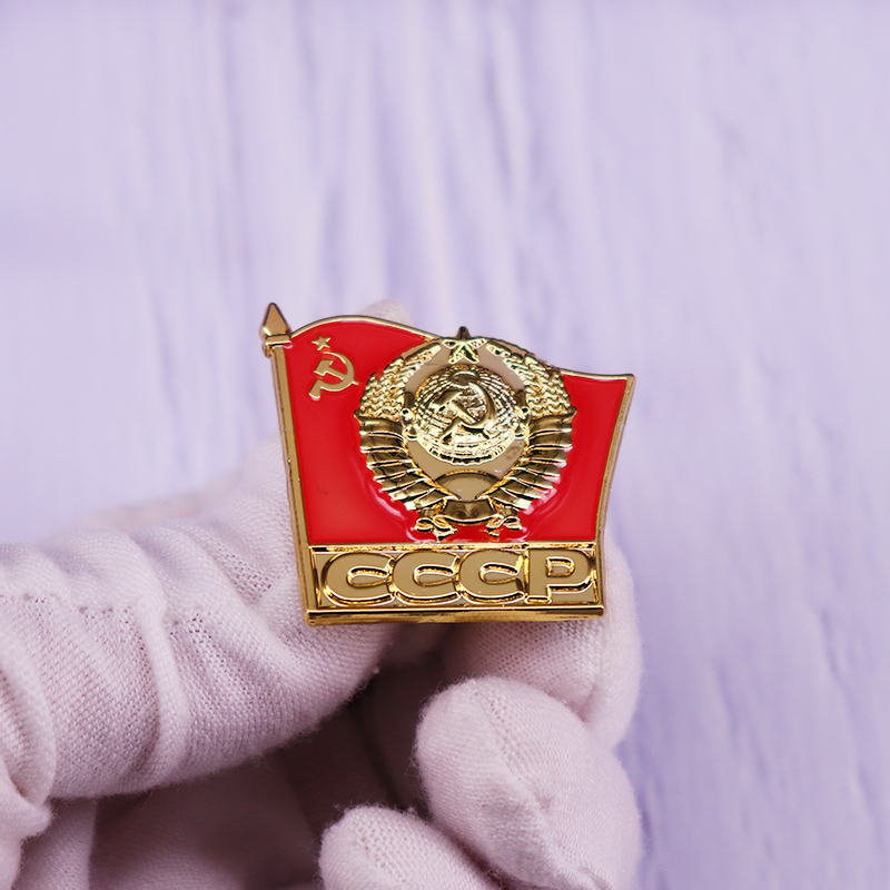 Soviet Red Flag Russian Enamel – обзор и цена Embroidery Legacy