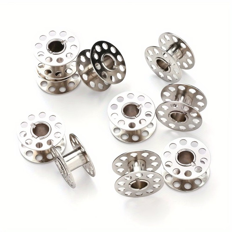 24Pcs Reusable Metal Bobbins,  – обзор и цена Embroidery And Quilting