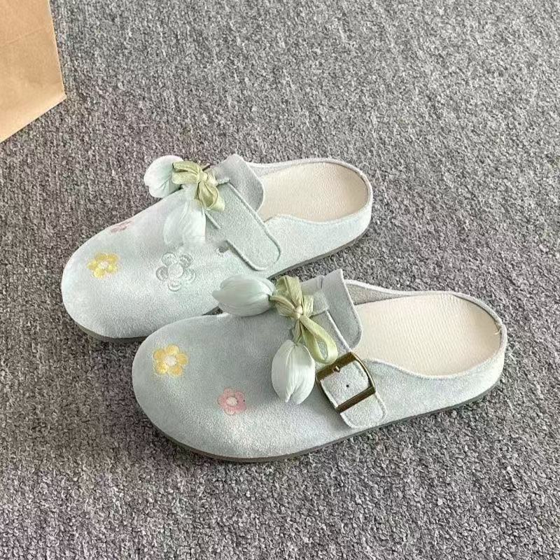 2026 New Arrival Women's Slip- – обзор и цена Embroidery Shoes