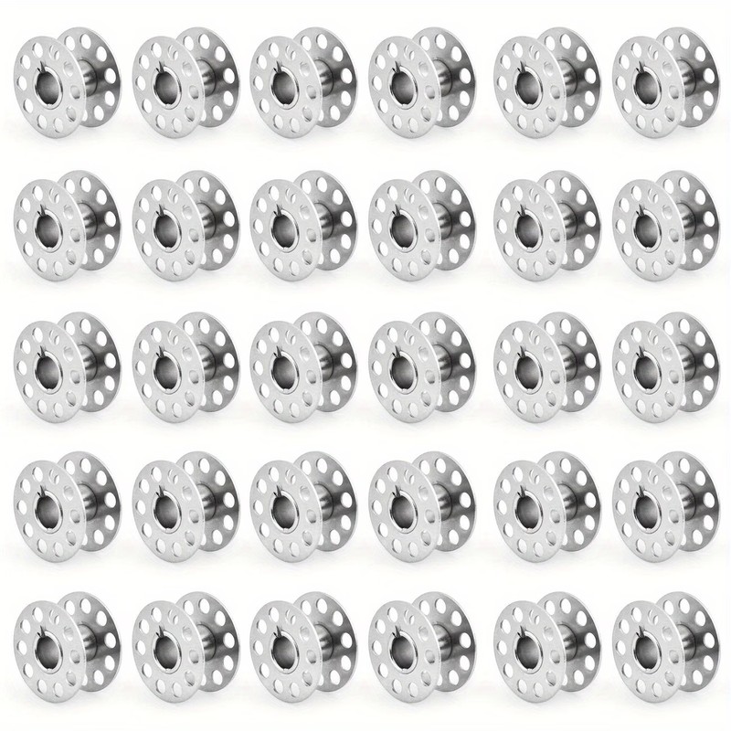 21Pcs Rustproof Metal Bobbins, – обзор и цена Embroidery And Quilting