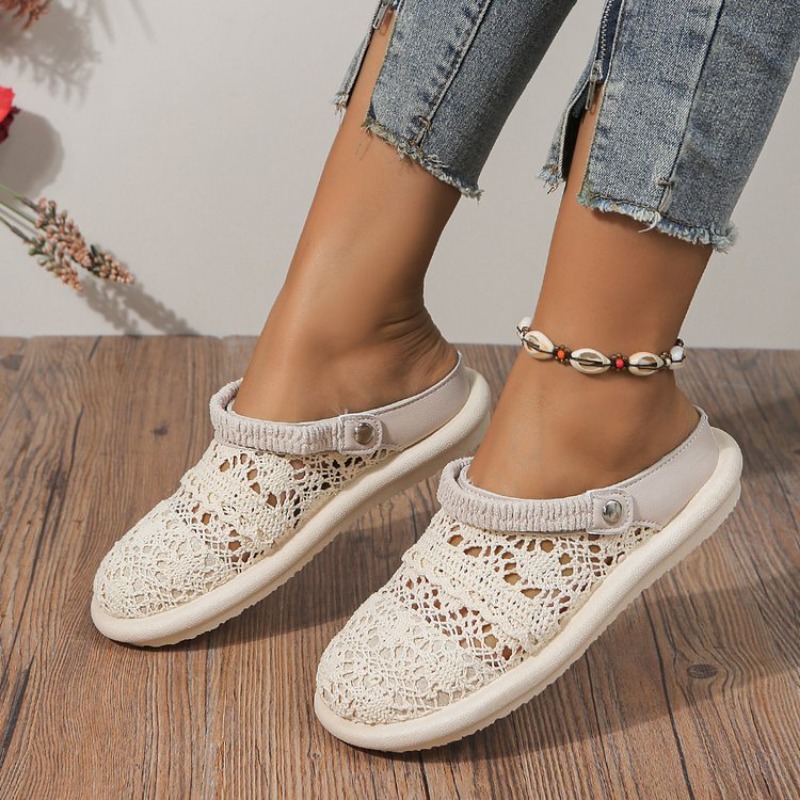 Summer Sweet Sandals Women Clo – обзор и цена Embroidery Flat Shoes