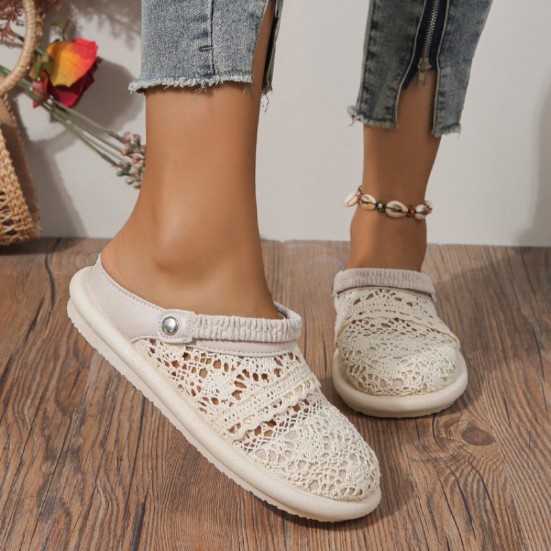 Summer Sweet Sandals Women Clo – обзор и цена Embroidery Flat Shoes
