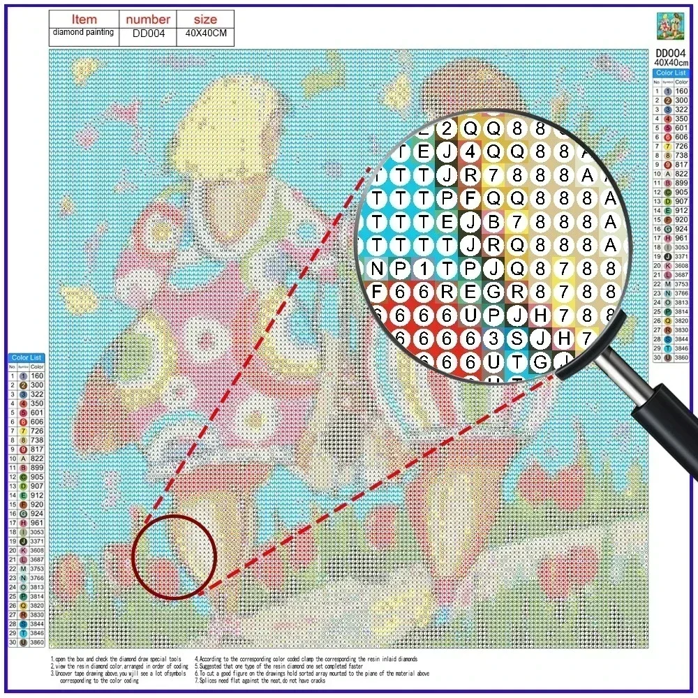 unframe Robin Bird Cute Robin  – обзор и цена Embroidery Kit Set