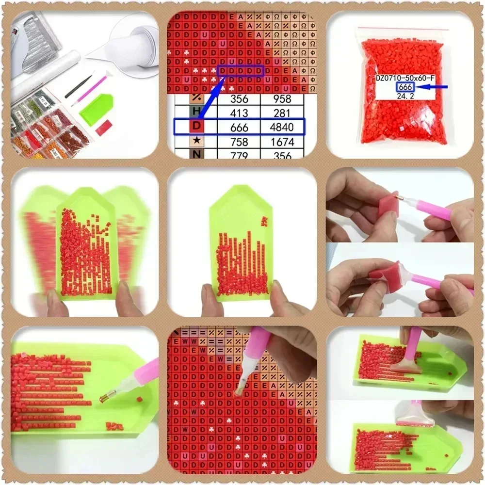 unframe Robin Bird Cute Robin  – обзор и цена Embroidery Kit Set
