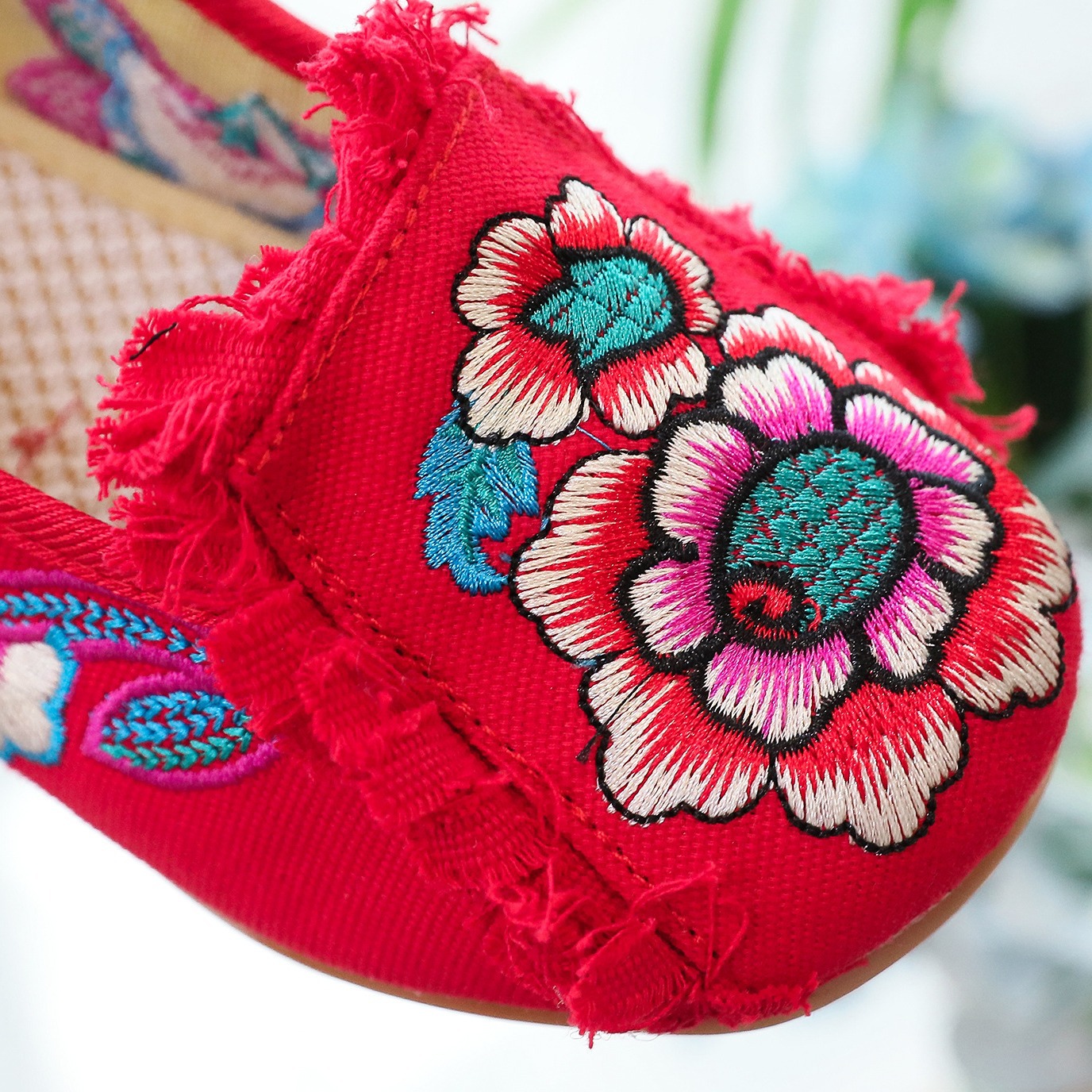 Woman Woven Shoes New Ethnic S – обзор и цена Embroidery Shoes