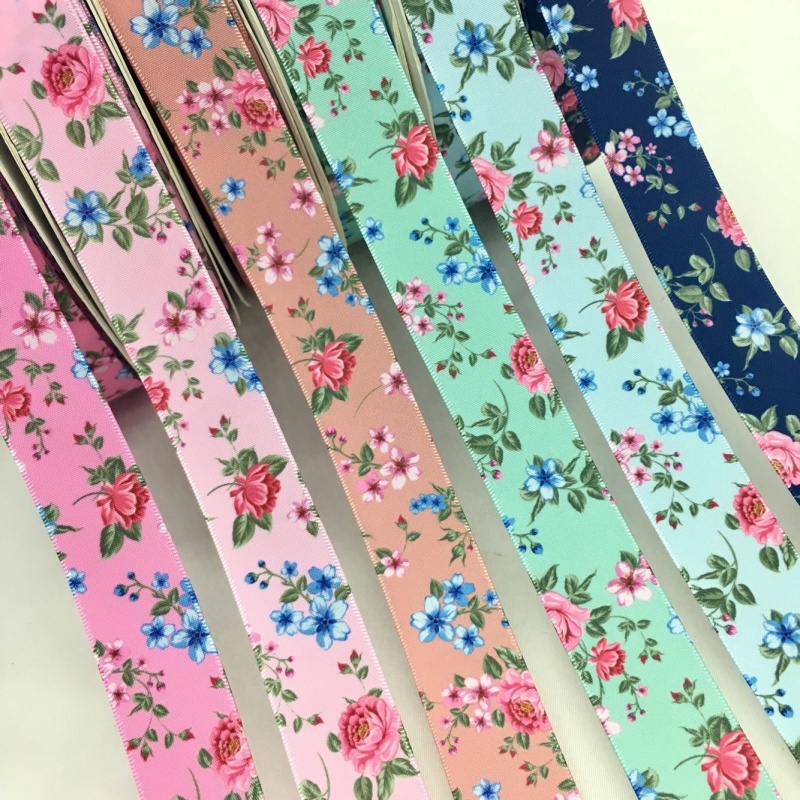 5Y 2.5cm Beautiful Flowers Pri – обзор и цена Embroidery Ribbon