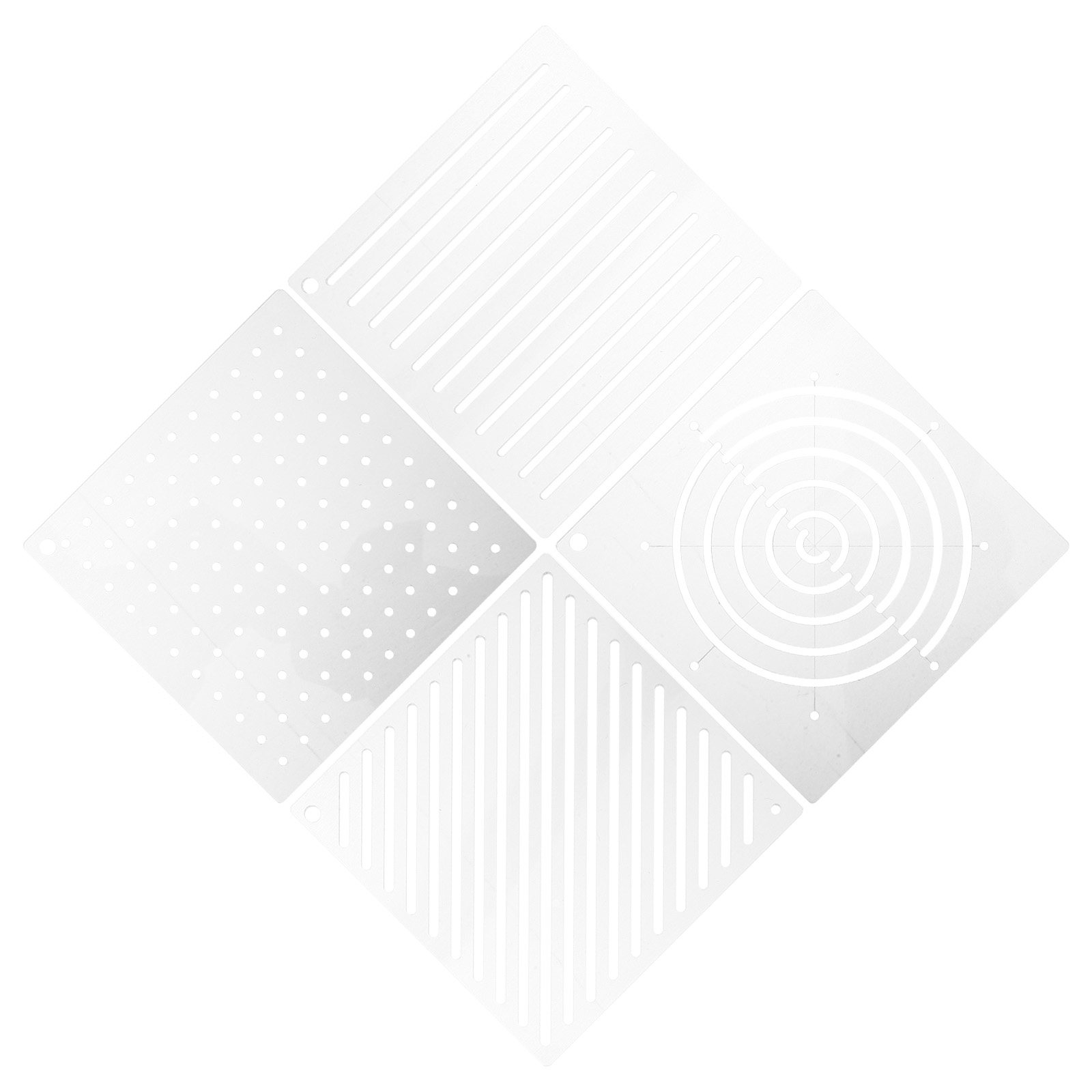 4Pcs Acrylic Quilting Template – обзор и цена Embroidery And Quilting