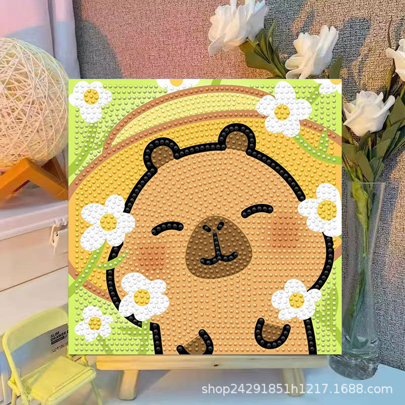 Cartoon Capibala Crystal Diamo – обзор и цена Embroidery Painting