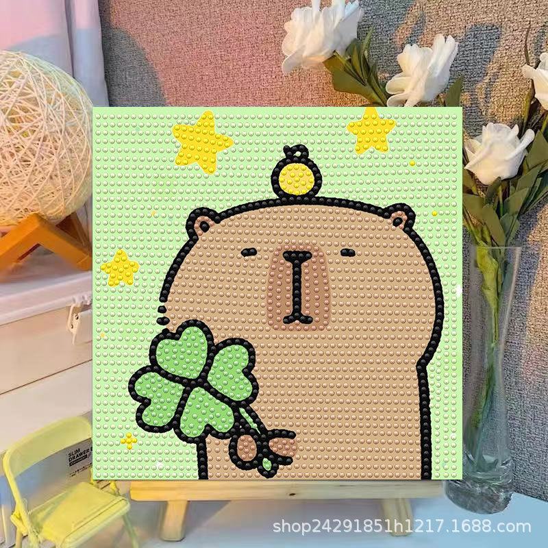 Cartoon Capibala Crystal Diamo – обзор и цена Embroidery Painting