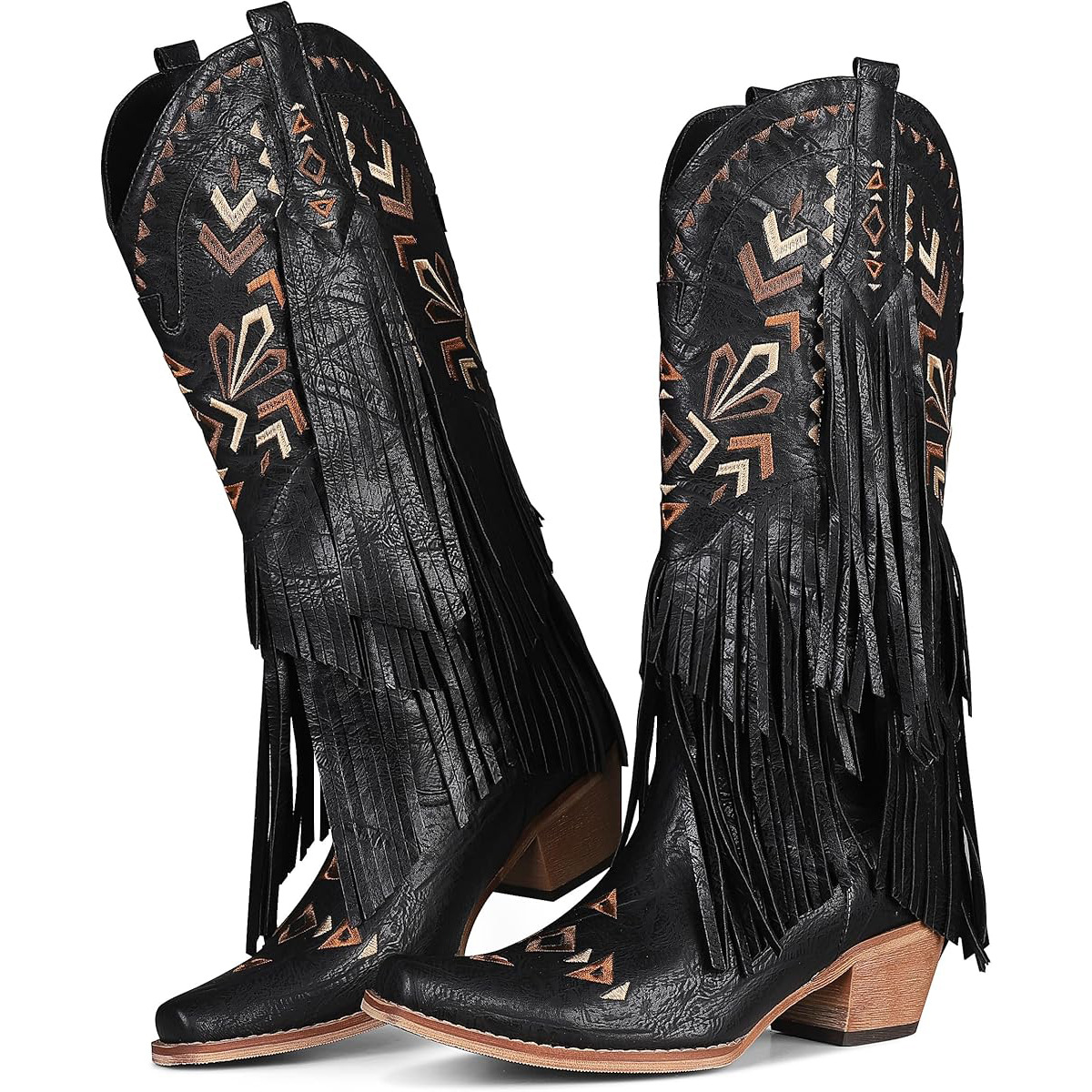 Women's Mid-calf Boots Retro W – обзор и цена Embroidery Design Free