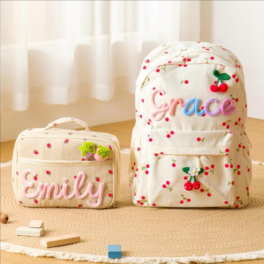 Custom Cute Backpack For Kids  – обзор и цена Embroidery Name Designs