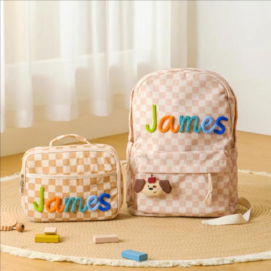 Custom Cute Backpack For Kids  – обзор и цена Embroidery Name Designs