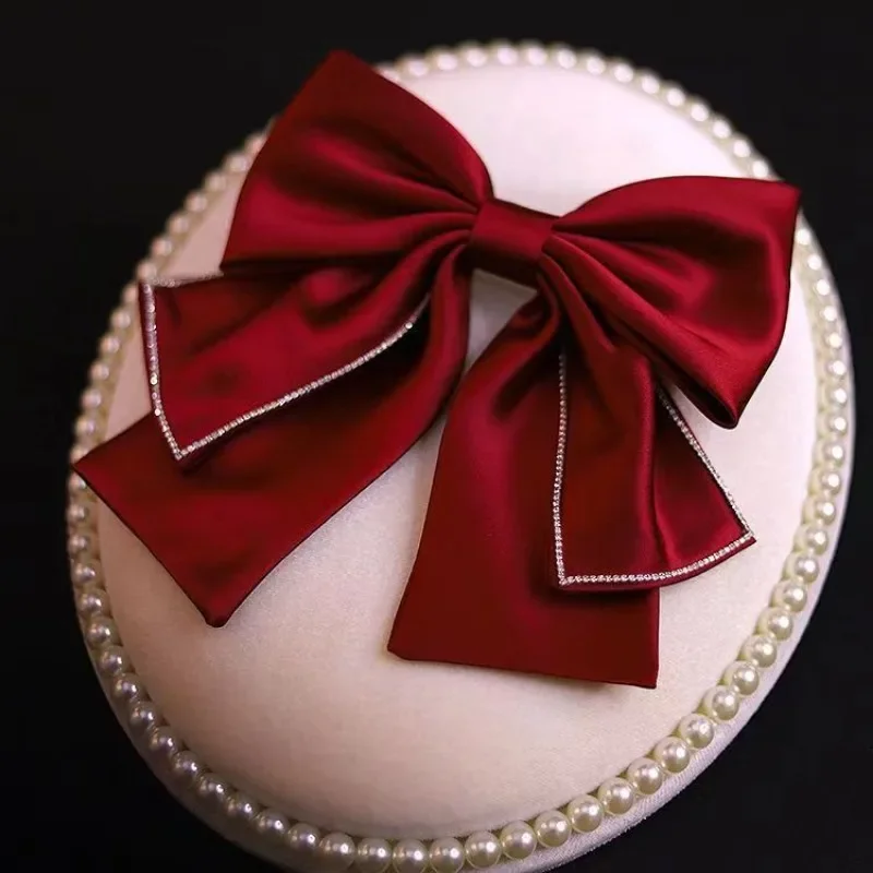 Retro Ribbon Bow Hair Clips So – обзор и цена Embroidery Ribbon