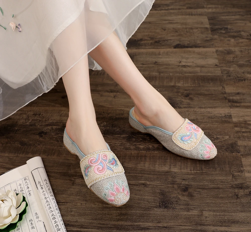 Veowalk New Cotton Fabric Embr – обзор и цена Embroidery Shoes