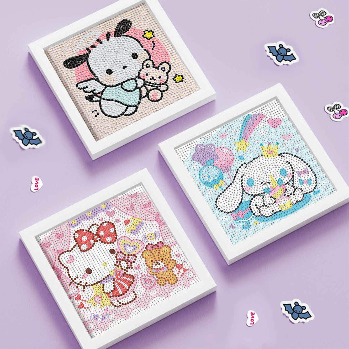 Keeppley&Sanrio Party Crystal  – обзор и цена Embroidery Frame